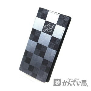 Louis Vuitton NM White Black  Graphite LV Brazza Portefeuille